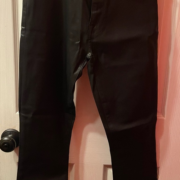NWT 7 For All Mankind The Black Coated High Waist Ankle Skinny, 27 - Picture 9 of 16